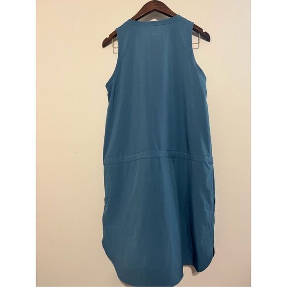 Marmot Elda Dress Dusty Teal Blue Women's Large Outdoors Hiking Althetic UPF 30 - Picture 8 of 13